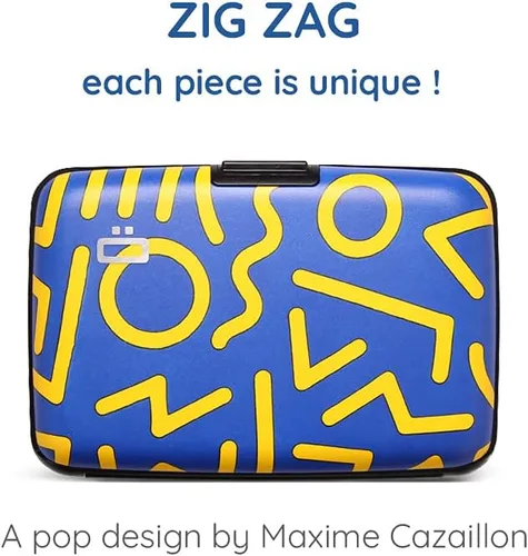 Vista 46 de ÖGON -DESIGNS- Portatarjetas de aluminio, protección RFID contra fraude y desmagnetización, billetera compacta, funda inteligente modelo STOCKHOLM V1