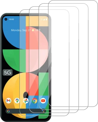 Vista 16 de Paquete de 4 protectores de pantalla de vidrio compatibles con Google Pixel 3 XL [dureza 9H], vidrio templado para pantalla HD, resistente a
