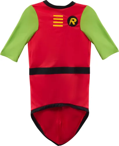 Vista 8 de Disfraz Rubies Costume Company de Robin de DC Comics para perro grande, 2x, Rojo