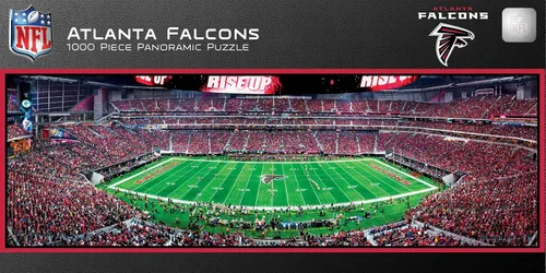 Vista 14 de Obras maestras NFL Estadio rompecabezas panorámica, 1000-Piece