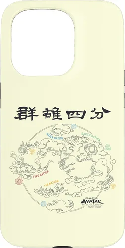Vista 14 de Funda para iPhone 16 Avatar: The Last Airbender World Map