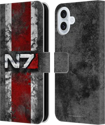 Vista 15 de Head Case Designs Funda de piel con licencia oficial de EA Bioware Mass Effect Cerberus Logo Graphics tipo cartera compatible con Apple iPhone 11
