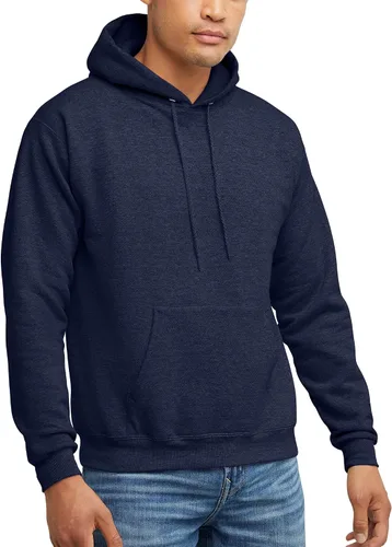 Vista 20 de Hanes Men's Hoodie - EcoSmart Fleece Hooded Sweatshirt for Men & Women - Midweight Fleece - Big & Tall Available