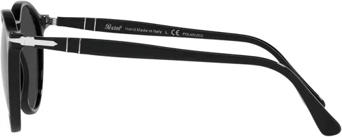 Vista 4 de Persol PO3285S - Gafas de sol redondas, NegroVerde