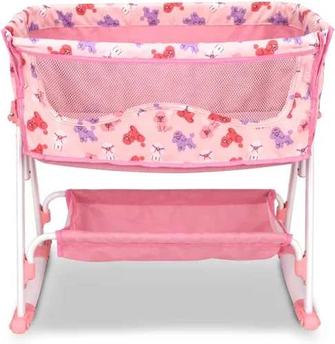Vista 14 de Anivia Colección de Cochecitos de Juguete Cochecito de Muñecas Accesorios de Muñeca para Niños Pequeños 1-3 Diseño de Corazón Regalos para Niños