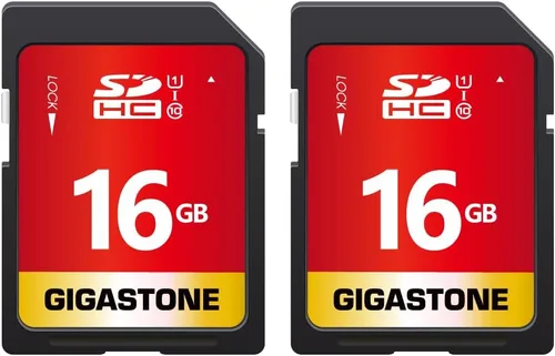 Vista 13 de GIGASTONE Tarjeta SD de 64 GB, paquete de 2 unidades UHS-I U1 Clase 10 SDXC Tarjeta de memoria SDXC de alta velocidad Full HD Video Olympus Cámara