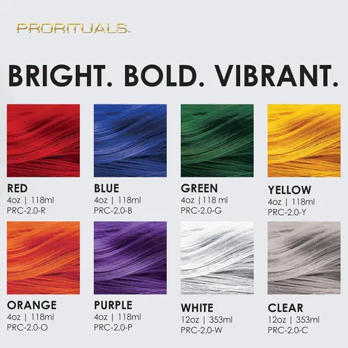 Vista 6 de Prorituals ProPigment 2.0 - Tinte profesional para el cabello, tinte para cabello rojo permanente, color vibrante, tu cabello se siente suave