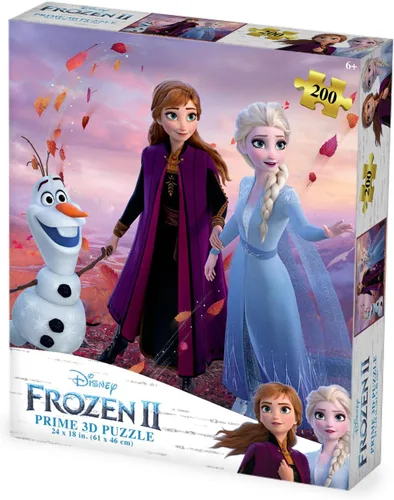 Vista 2 de Prime 3D Disney Frozen - Rompecabezas 3D de 200 piezas, 24 x 18