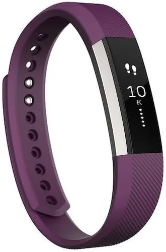 Vista 2 de Banda de cuero alta Fitbit, accesorio, 148088, L, Ciruela, 1, 1