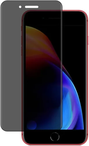 Vista 3 de Protector de pantalla de vidrio templado para iPhone 7 Plus / 8 Plus, 2 unidades, antiespía, antihuellas, ultrafino, antiarañazos, dureza 9H