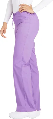 Vista 5 de Dickies - Pantalón de talle natural para mujer y hombre con 2 bolsillos y cordón ajustable, 83006