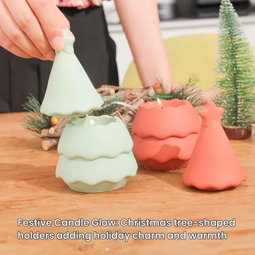 Vista 3 de Boowan Nicole Starlit - Vela oculta para árbol de Navidad