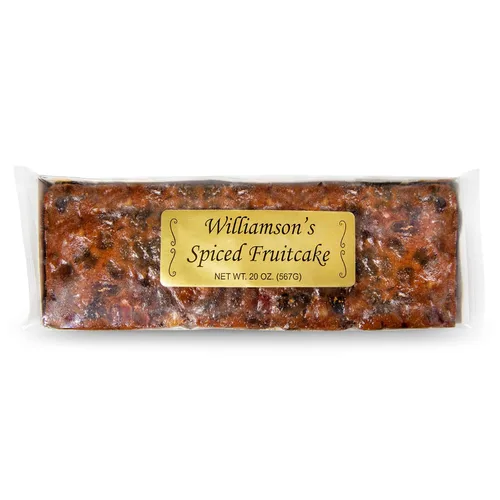 Vista 11 de Williamson's - Pastel de frutas con especias, pastel de frutas, recién hecho, aperitivo gourmet, regalo de comida con frutas finas y nueces