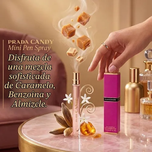 Vista 5 de Prada Candy Eau de Parfum Travel Spray 0.34 oz/ 10 mL