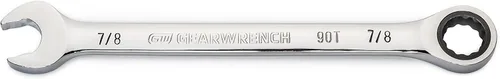 Vista 23 de GEARWRENCH Llave combinada de trinquete de 1" con arco oscilante de 4 grados y 12 puntos - 86953