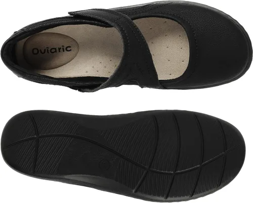 Vista 9 de Zapatos planos clásicos y cómodos Mary Jane para mujer, zapatos de vestir casuales a la moda, bonitos zapatos de vestir con puntera cerrada, ligeros