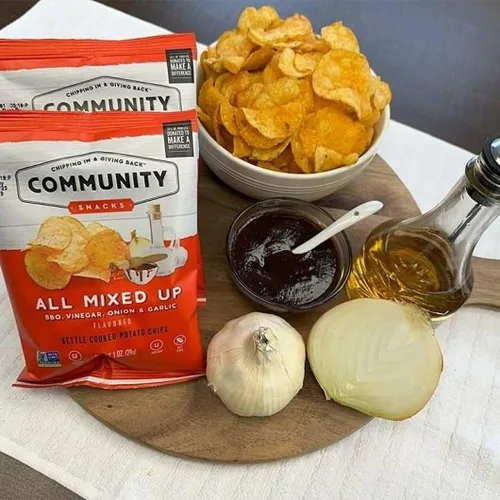 Vista 5 de Community Snacks Papas Fritas (All Mixed Up, 1 Onza (Paquete de 80))
