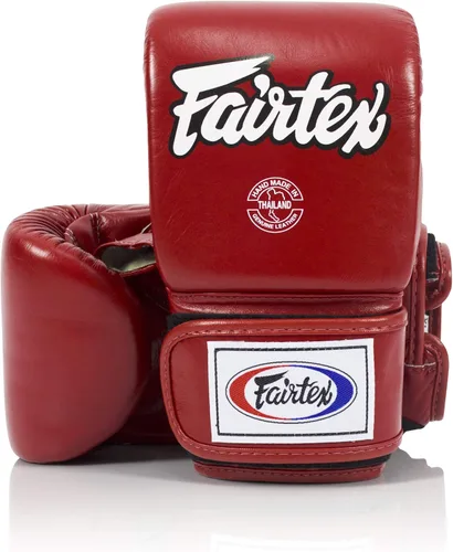 Vista 12 de Fairtex TGO3 - Guantes de boxeo Muay Thai para hombres, mujeres, niños, diseño especial de pulgar abierto, guantes de MMA, kickboxing, gimnasio