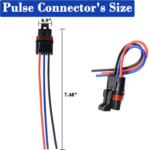 Vista 2 de Conector de enchufe de pulso, conectores de barra de pulso compatibles con Polaris 2018 2019 2020 2021 2022 2023 2024 Ranger XP 1000 RZR RS1 Pro