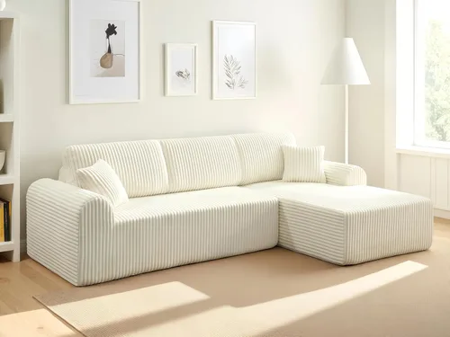 Vista 12 de THSUPER Sofás seccionales sin hueso de pana de 134 pulgadas en forma de U de gran tamaño para sala de estar con diván doble, cómodo sofá de asiento