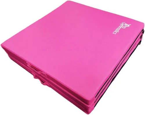 Vista 9 de Pro-Gymnastics - Tapete plegable de tres pliegues para ejercicio, 2 pulgadas de grosor, 6 x 2 pies, para gimnasia, yoga, aeróbicos, artes marciales