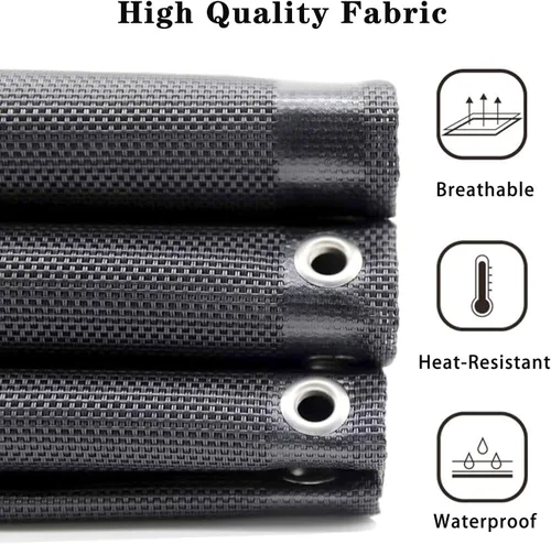 Vista 4 de Ostlttyn Tela de repuesto para silla Zero Gravity con kit de cuerda elástica, paño de reparación de 19 pulgadas de ancho con cable de repuesto