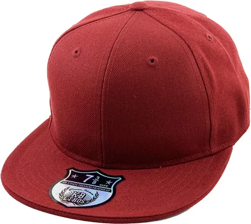 Vista 5 de KBETHOS® Gorra ajustada original de ala plana de 6 paneles 01. Negro
