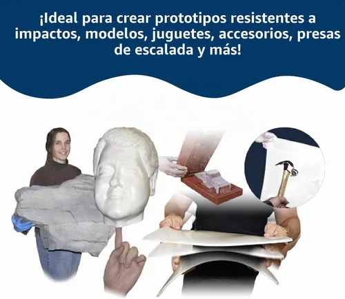 Vista 4 de Smooth fundido 65d líquido casting Resina de plástico – Unidad de prueba