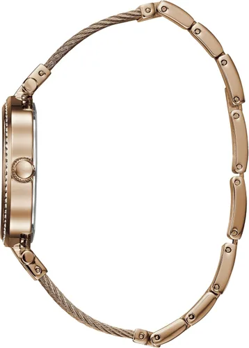 Vista 2 de Guess Reloj analógico para mujer Soho con correa de acero inoxidable