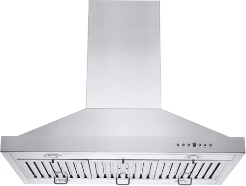 Vista 3 de ZLINE - Campana extractora convertible de 48 pulgadas para montaje en isla de ventilación en acero inoxidable (GL2i-48)