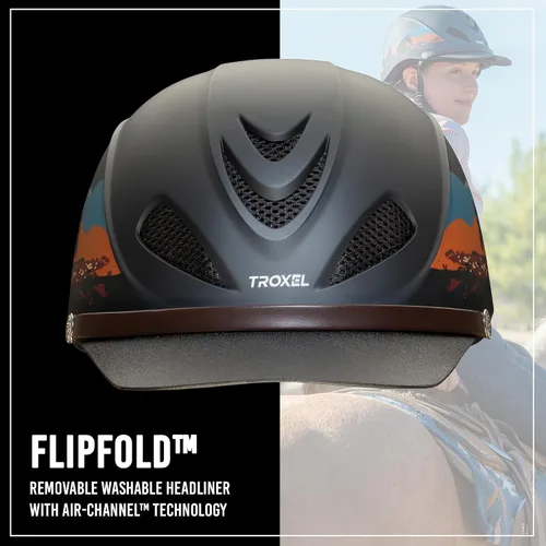 Vista 3 de Troxel Troxel Dakota Horseback Riding Helmet