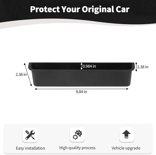 Vista 6 de RT-TCZ Para Wrangler JK Grab Tray Pasajero Manija Caja de Almacenamiento Organizador para Jeep Wrangler JK JKU 2007-2010 Negro