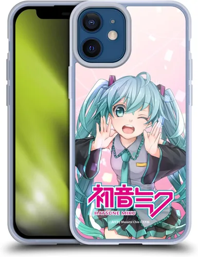 Vista 88 de Head Case Designs Licencia Oficial Hatsune Miku Gráficos Lindos Carcasa de Gel [Protección de Grado Militar] Compatible con Apple iPhone 7