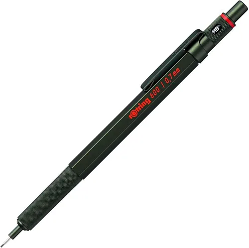 Vista 8 de rOtring 1904444 600 - Portaminas (0.028 in), color plateado