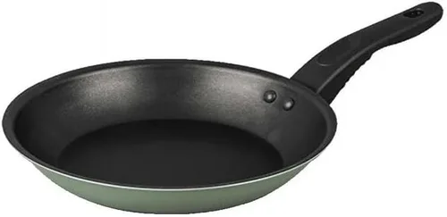Vista 3 de Juego de utensilios de cocina de aluminio antiadherente verde de 7 piezas