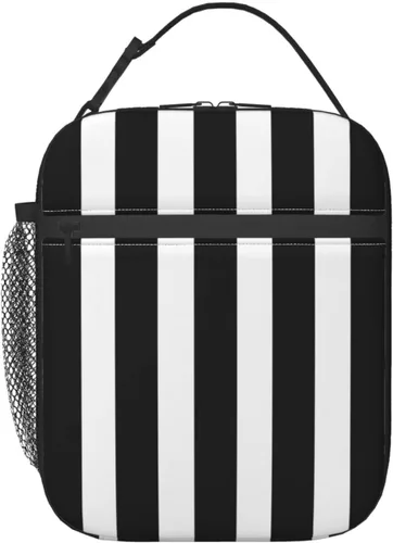 Vista 13 de Sun and Moon Mystic Goth Witchy Fiambrera reutilizable con aislamiento, bolsa de almuerzo térmica para niños, niñas, escuela, hombres, mujeres