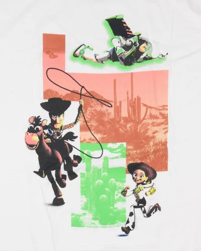 Vista 2 de Disney Toy Story Buzz Lightyear Woody Jesse Desert - Camiseta para hombre