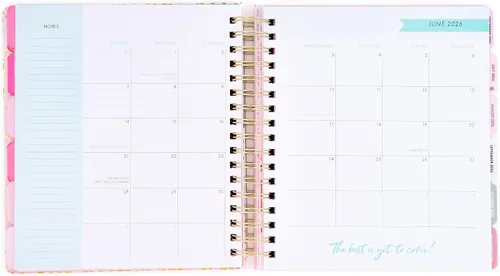 Vista 4 de Agenda y calendario diario grande de 18 meses “Organized Chaos” 2022-2023: Votum Agenda con vistas mensuales, semanales y diarias, Agenda personal