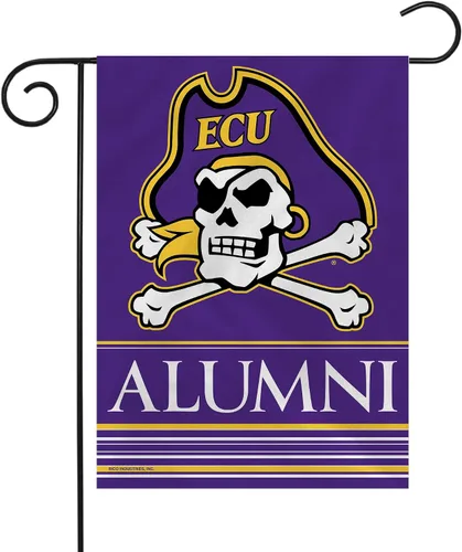 Vista 39 de Rico Industries NCAA Alumni - Bandera de jardín de doble cara de 13 x 18 pulgadas