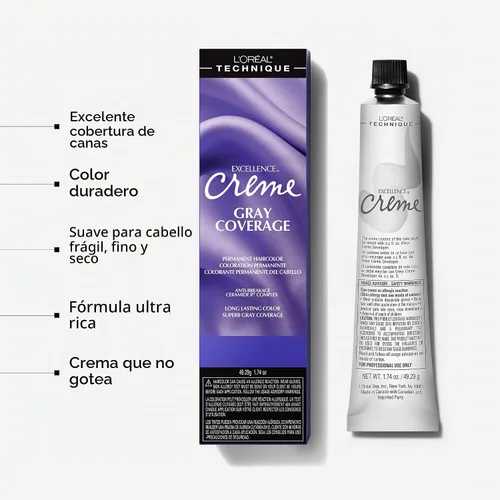 Vista 3 de L'Oréal Technique Excellence Crème Hair