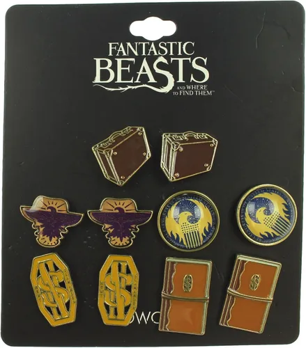 Vista 2 de Fantastic Beasts and Where to Find Them - Juego de 5 pendientes