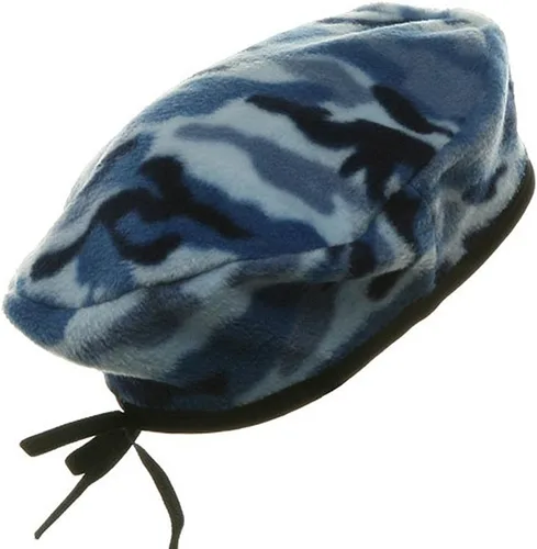 Vista 3 de e4Hats.com Boina de forro polar de camuflaje