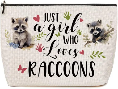 Vista 64 de Lovdazzles Dragon Gifts for Girls Makeup Bag Funny Animal Cosmetic Bag Gifts for Dragon Lovers Women, Just A Girl Who Loves Dragons, Christmas
