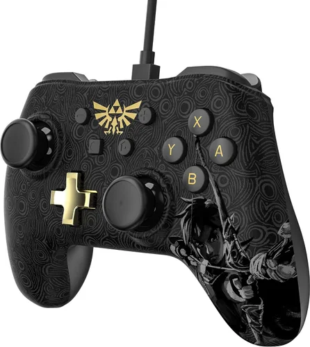 Vista 3 de PowerA Nintendo Switch Wired Controller Plus Zelda Breath of the Wild