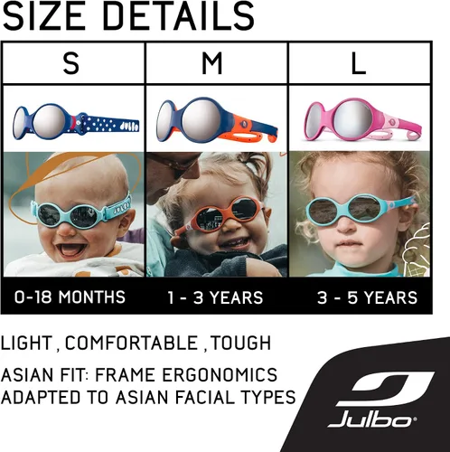 Vista 3 de Julbo Loop L - Gafas de sol juveniles con lente Spectron (3-5 años)