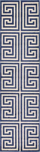 Vista 36 de Unique Loom Athens Collection - Alfombra clásica geométrica moderna con diseño de bordes, 3 pies 3 pulgadas x 5 pies 3 pulgadas, negro/beige negro