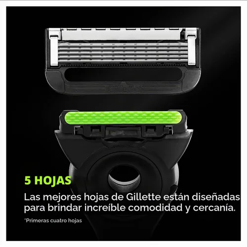 Vista 3 de Gillette Labs - Recambios de cuchilla de afeitar para hombre con barra exfoliante, compatible con maquinillas de afeitar Gillette Labs, 10 cartuchos
