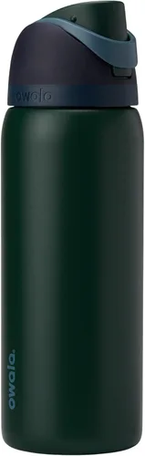 Vista 26 de Owala FreeSip - Acero inoxidable - 32 oz - Morado/Azul (pistas de esquí de los años 80)