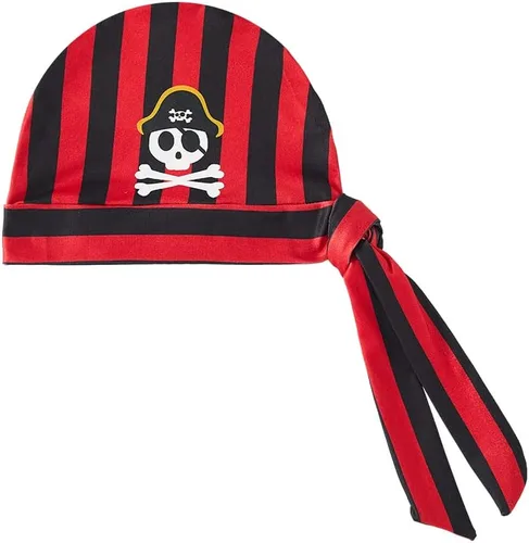Vista 4 de LENSOUS Conjunto de pantalones de pirata para bebés y niñas con sombrero