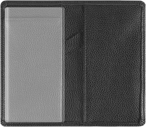 Vista 46 de Sanlykate Funda de libro de cheques de cuero para hombres y mujeres, estuche de libro de cheques con bloqueo RFID con tarjetero y divisor gratuito